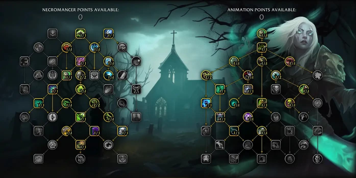 CoA: Talent Overhaul