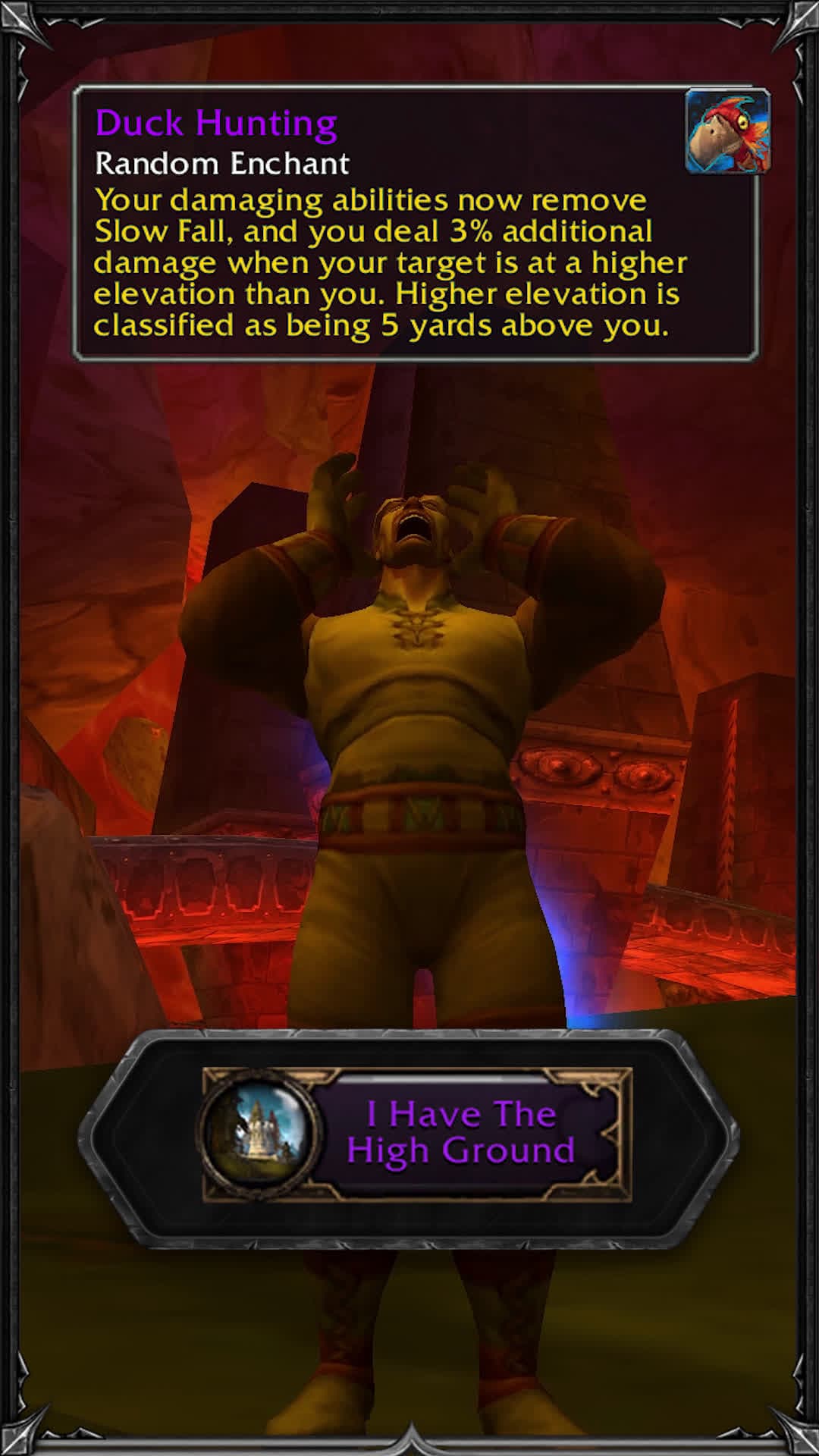 I Have the High Ground