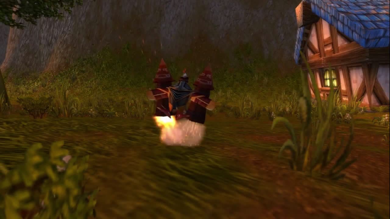 Rocket Chicken, Burnin' up its Fuel