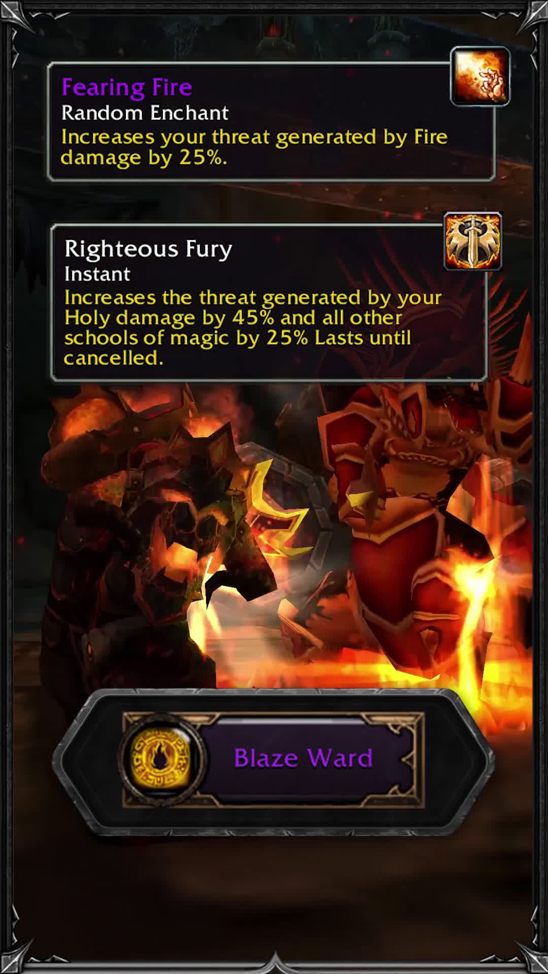 Blazing Ward