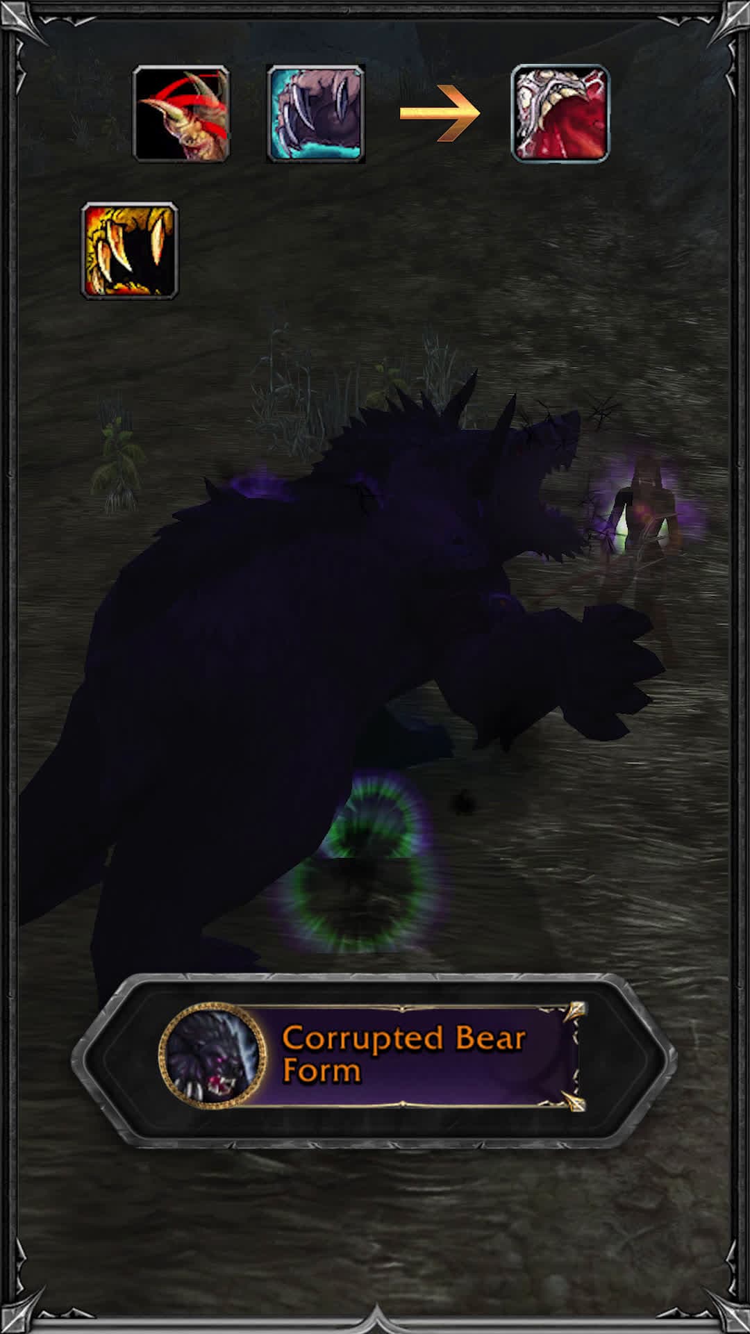 Corrupted Bear Form