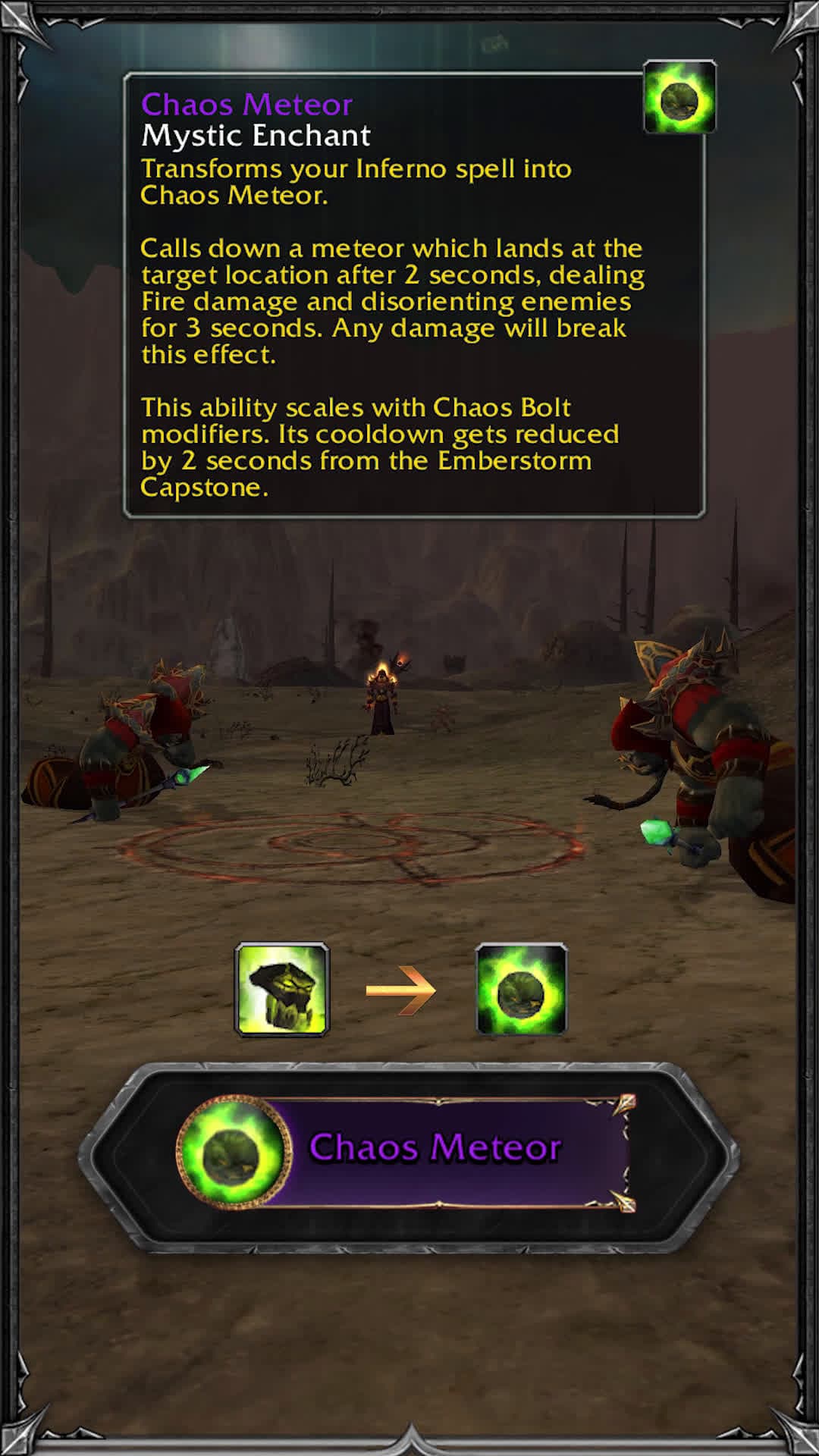 Chaos Meteor
